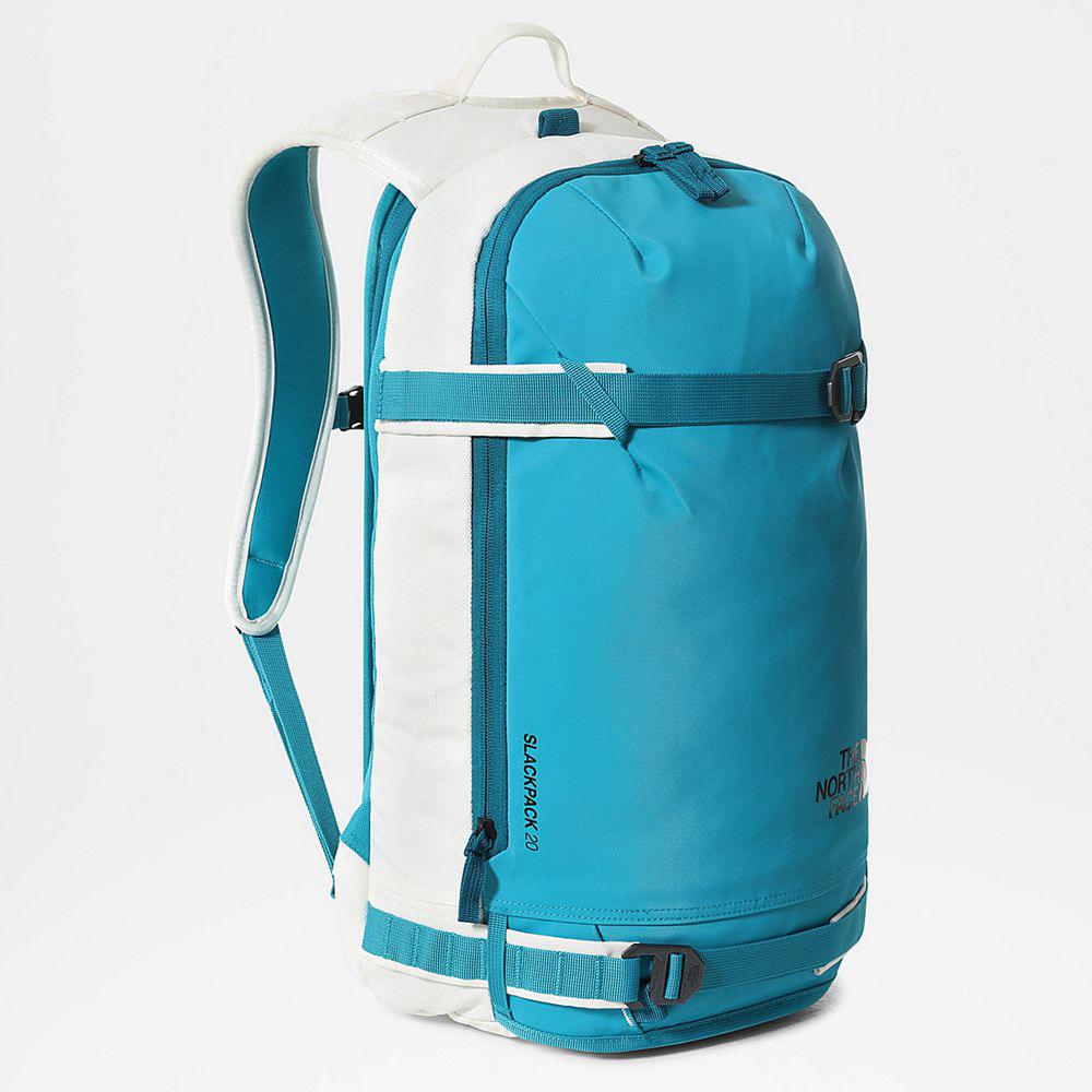 The North Face Slackpack 2.0 Daypack Γυναικεια Σακιδιο Πλατησ - Μπλε / Ασπρα (BNIW12036)
